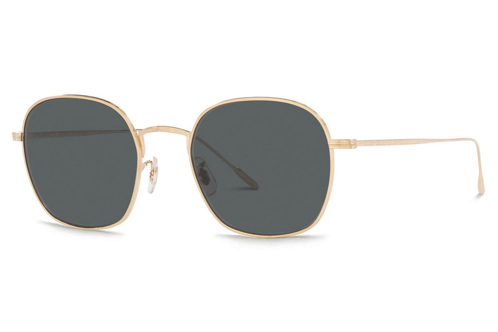 Oliver Peoples - Ades (OV1307ST) Sunglasses Brushed Gold with Midnight Express Polar Lenses