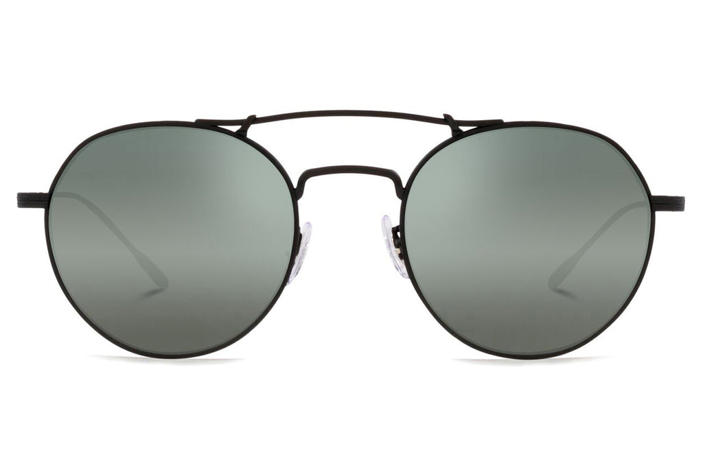Oliver Peoples - Reymont (OV1309ST) Sunglasses Matte Black with Steal Gradient Mirror Lenses