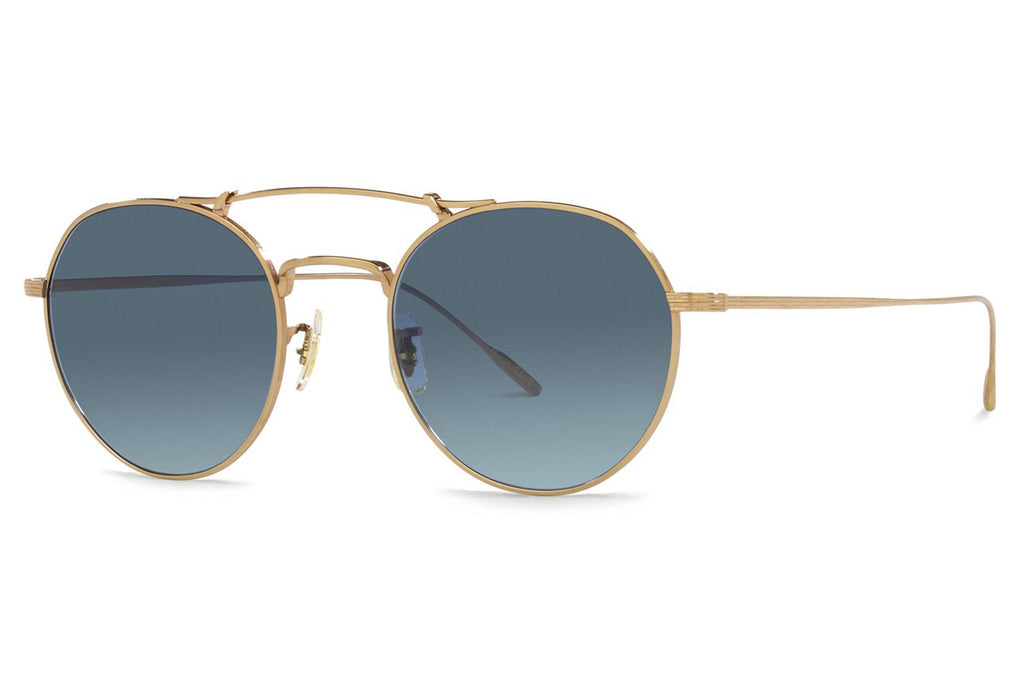 Oliver Peoples - Reymont (OV1309ST) Sunglasses Gold with Marine Gradient Lenses