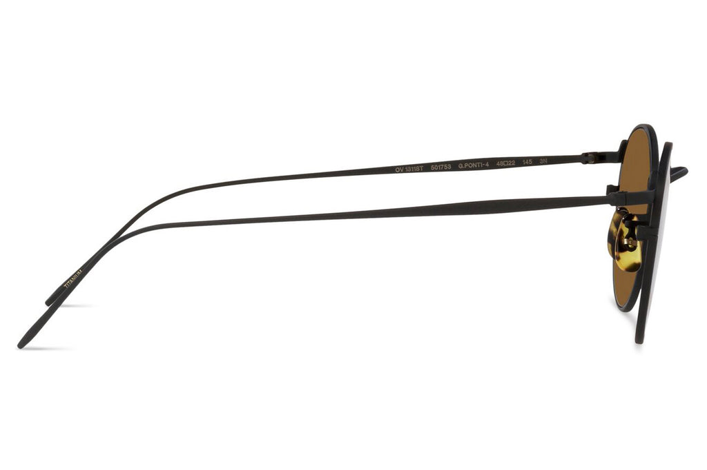 Oliver Peoples - G. Ponti-4 (OV1311ST) Sunglasses Matte Black with True Brown Lenses