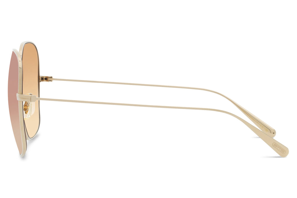 Oliver Peoples - Deadani (OV1315ST) Sunglasses Gold with Coral Gradient Mirror Lenses
