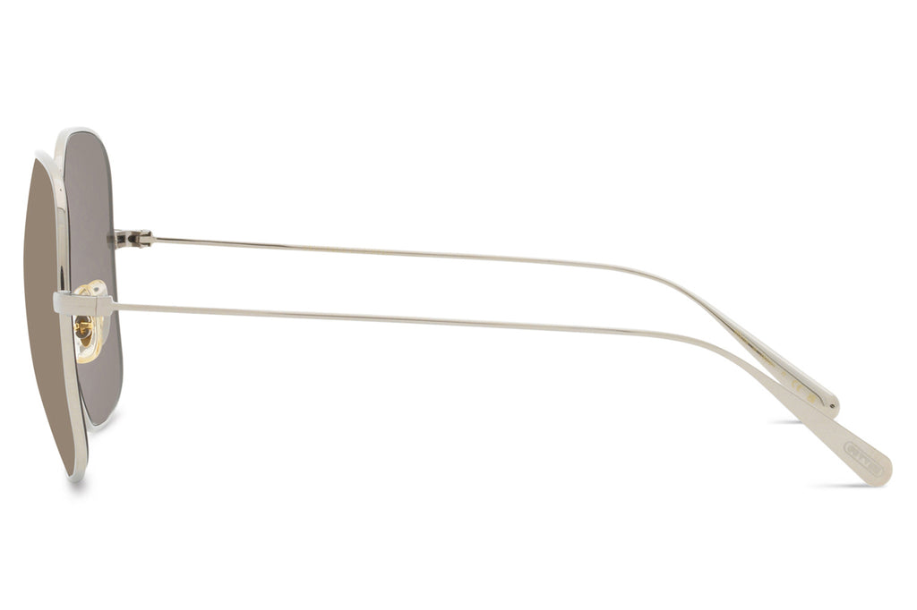 Oliver Peoples - Deadani (OV1315ST) Sunglasses Silver with Taupe Flash Mirror Lenses