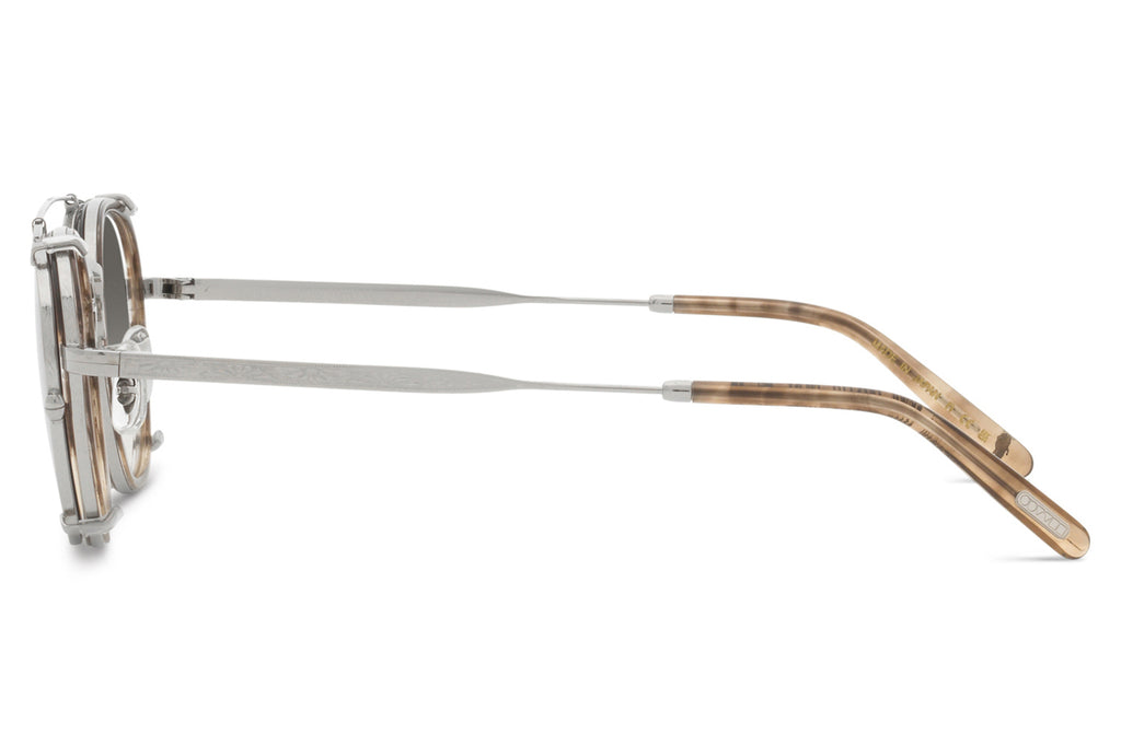 Oliver Peoples - Lilletto Clip (OV1316TC) Sunglasses Silver with Light Shale Gradient Lenses