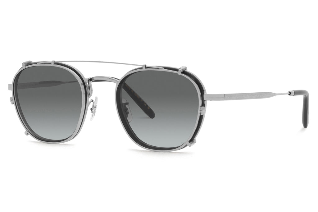 Oliver Peoples - Lilletto Clip (OV1316TC) Sunglasses Silver with Grey Gradient Lenses