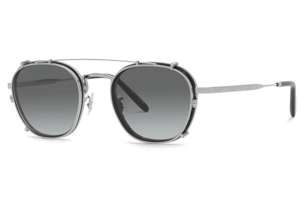 Oliver Peoples - Lilletto (OV1316TM) Sunglasses Silver/Charcoal Tortoise with Grey Gradient Lenses