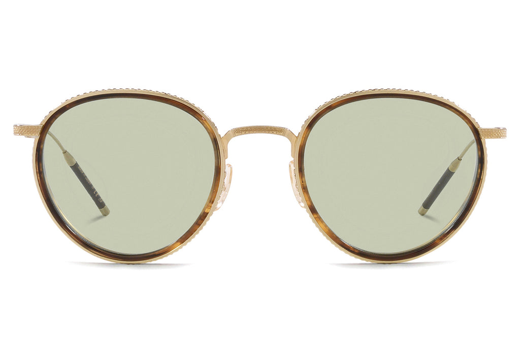 Oliver Peoples - TK-8 (OV1318T) Sunglasses Gold/Tuscany Tortoise with Green Wash Lenses