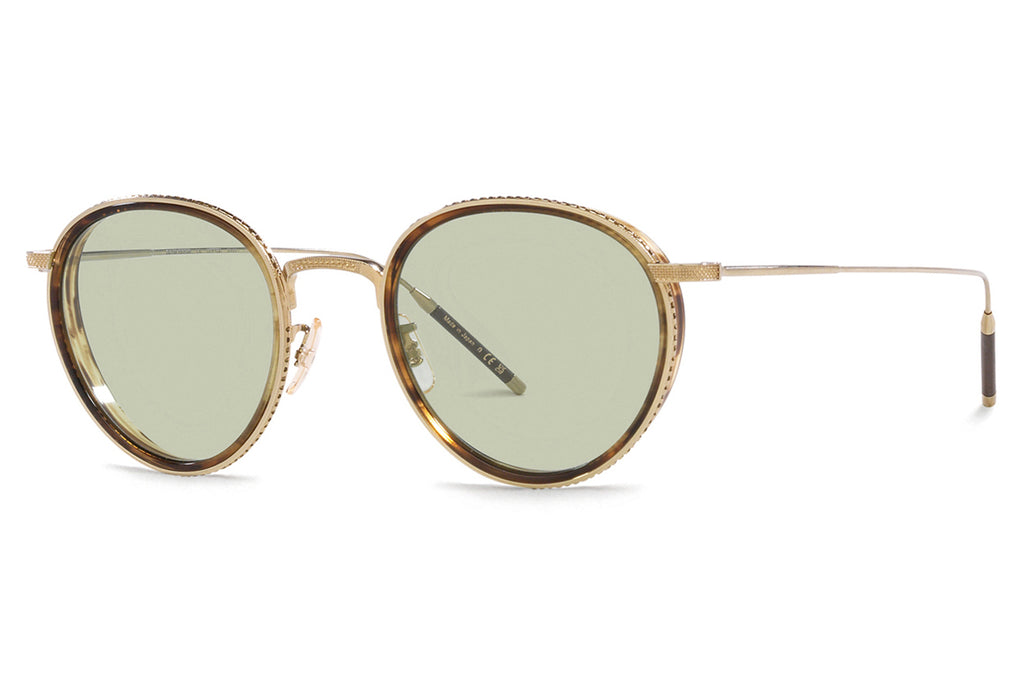 Oliver Peoples - TK-8 (OV1318T) Sunglasses Gold/Tuscany Tortoise with Green Wash Lenses