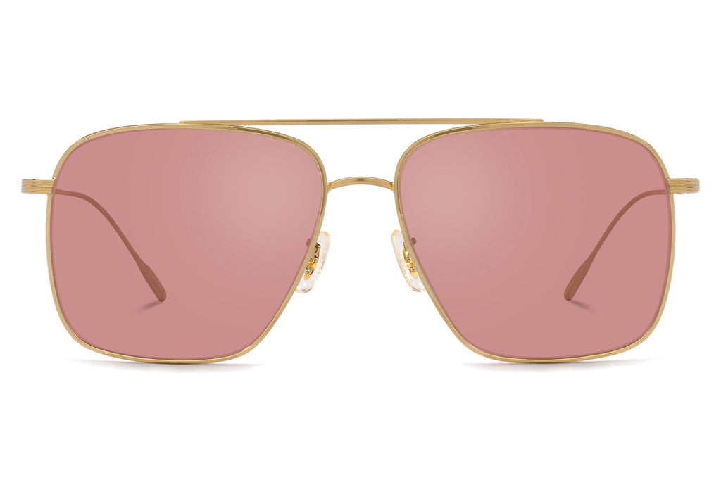 Oliver Peoples - Dresner (OV1320ST) Sunglasses Gold with Magenta Photochromic Lenses