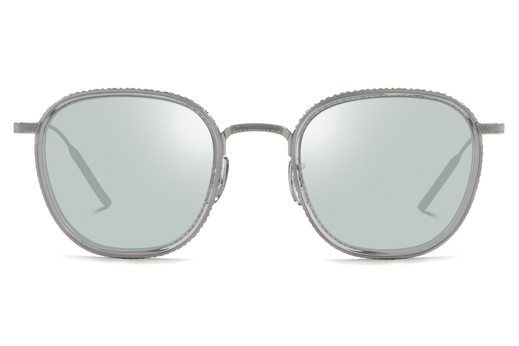 Oliver Peoples - TK-9 (OV1321T) Sunglasses Silver/Workman Grey with Sea Mist Lenses