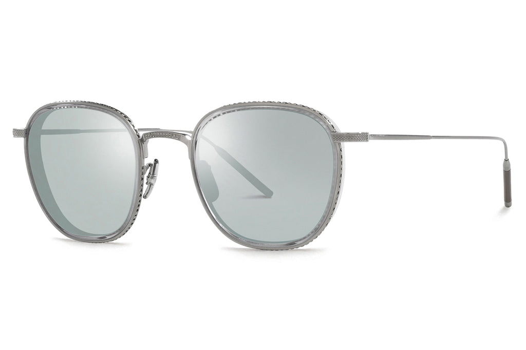 Oliver Peoples - TK-9 (OV1321T) Sunglasses Silver/Workman Grey with Sea Mist Lenses