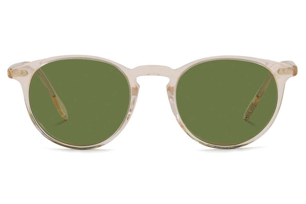 Oliver Peoples - Riley Sun (OV5004SU) Sunglasses Buff with Green C Lenses