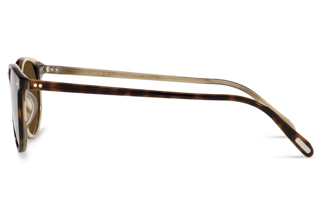 Oliver Peoples - Riley Sun (OV5004SU) Sunglasses 362/Horn with True Brown Polar Lenses