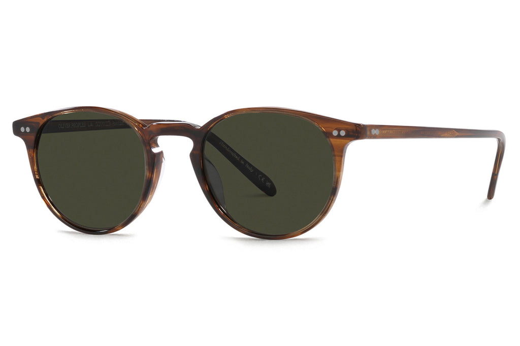 Oliver Peoples - Riley Sun (OV5004SU) Sunglasses Tuscany Tortoise with G-15 Polar Lenses