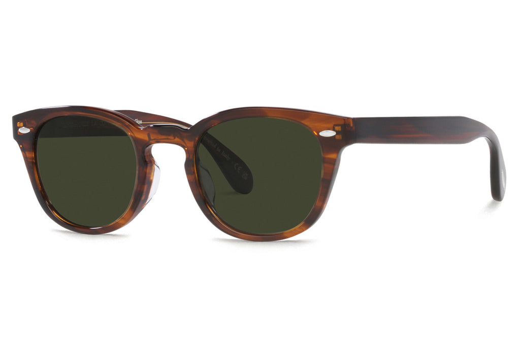 Oliver Peoples - Sheldrake Sun-F (OV5036SF) Sunglasses Tuscany Tortoise with G-15 Polar Lenses