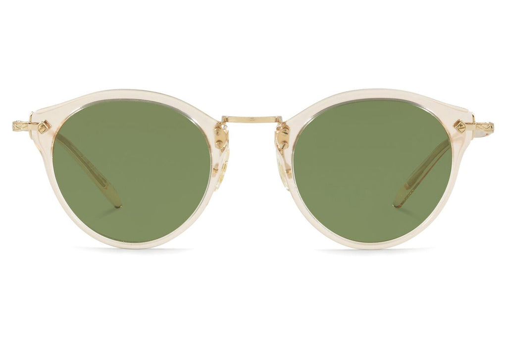 Oliver Peoples - OP-505 (OV5184S) Sunglasses Buff-Gold with Green Lenses