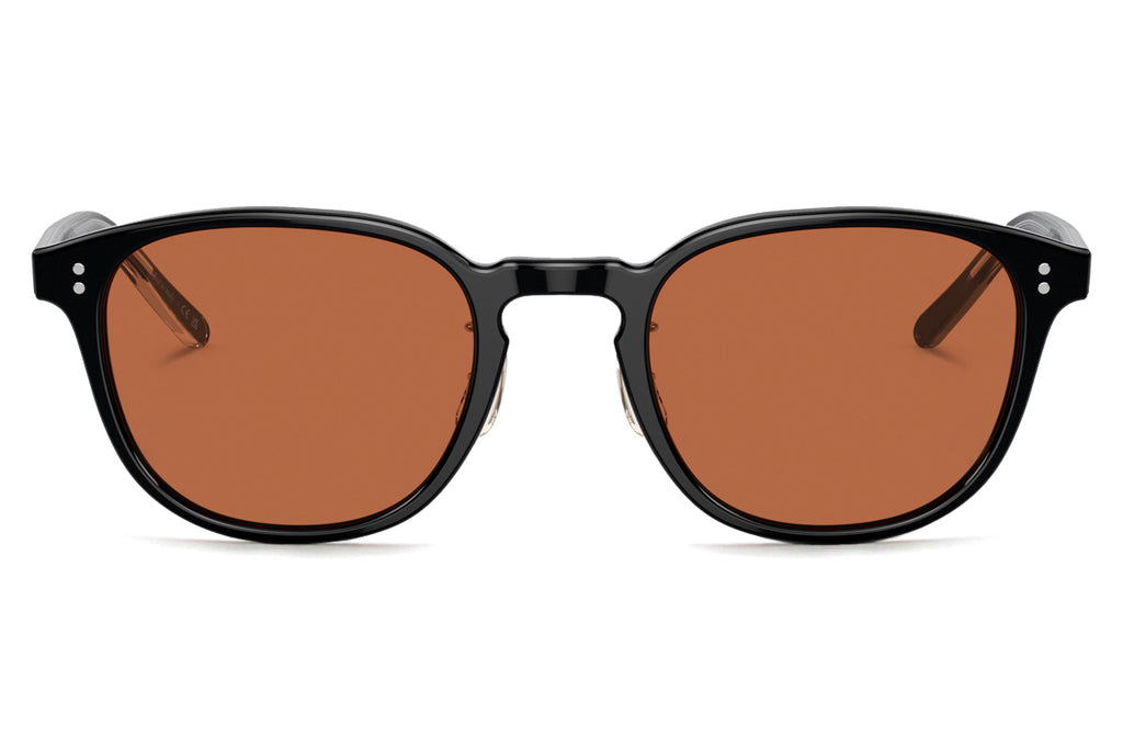 Oliver Peoples - Fairmont Sun-F (OV5219SM) Sunglasses Black with Persimmon Lenses