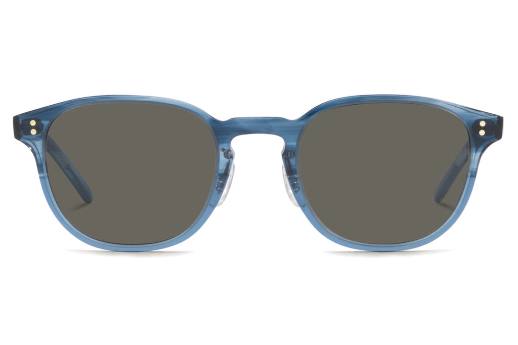 Oliver Peoples - Fairmont Sun-F (OV5219SM) Sunglasses Dark Blue VSB with Carbon Grey Lenses