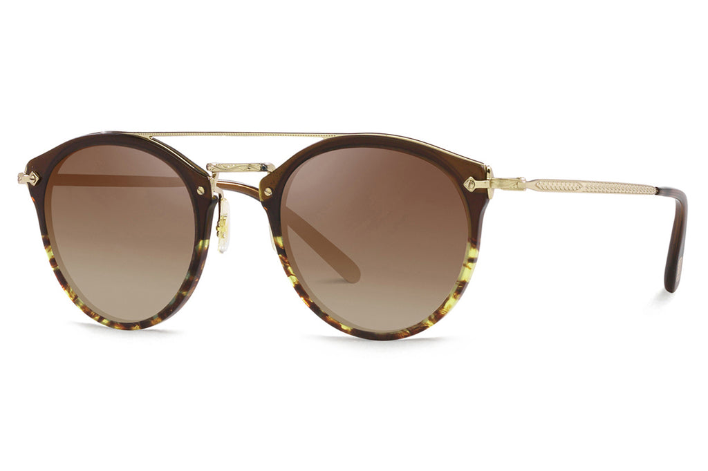 Oliver Peoples - Remick (OV5349S) Sunglasses Espresso/382 Gradient/Gold with Dark Brown Gradient 