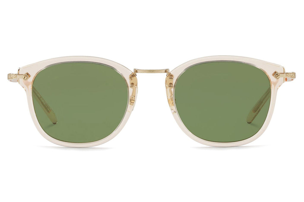 Oliver Peoples - OP-506 (OV5350S) Sunglasses Buff-Gold with Green Lenses