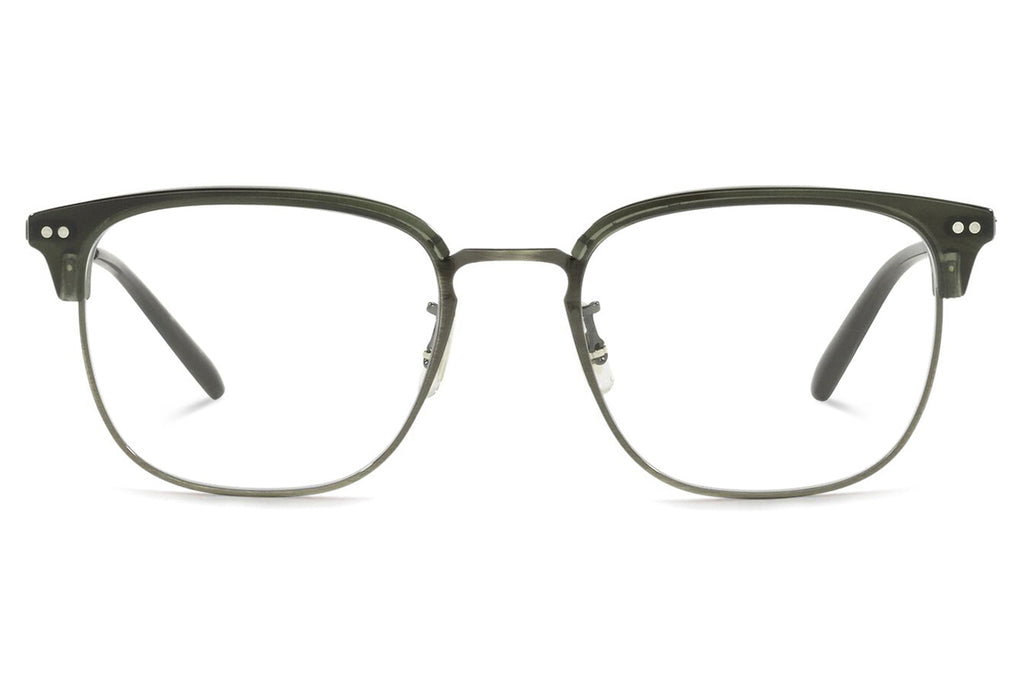 Oliver Peoples - Willman (OV5359) Eyeglasses Semi Matte Emerald Bark/Antique Gold