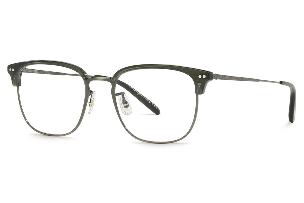 Oliver Peoples - Willman (OV5359) Eyeglasses Semi Matte Emerald Bark/Antique Gold