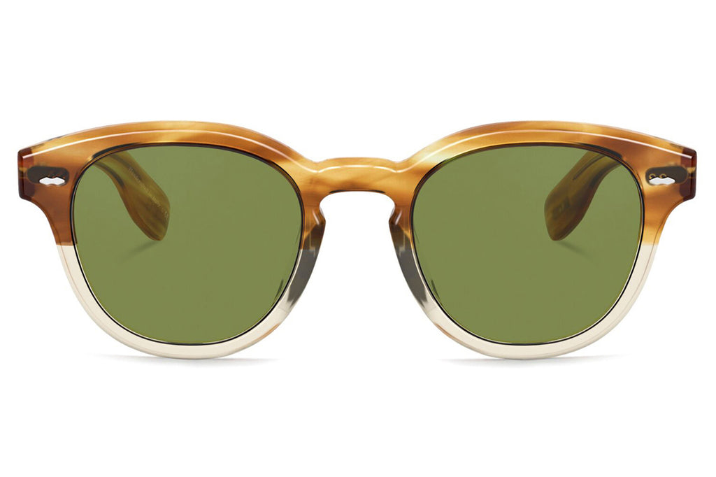 Oliver Peoples - Cary Grant (OV5413SU) Sunglasses Honey Vsb with Green C Lenses