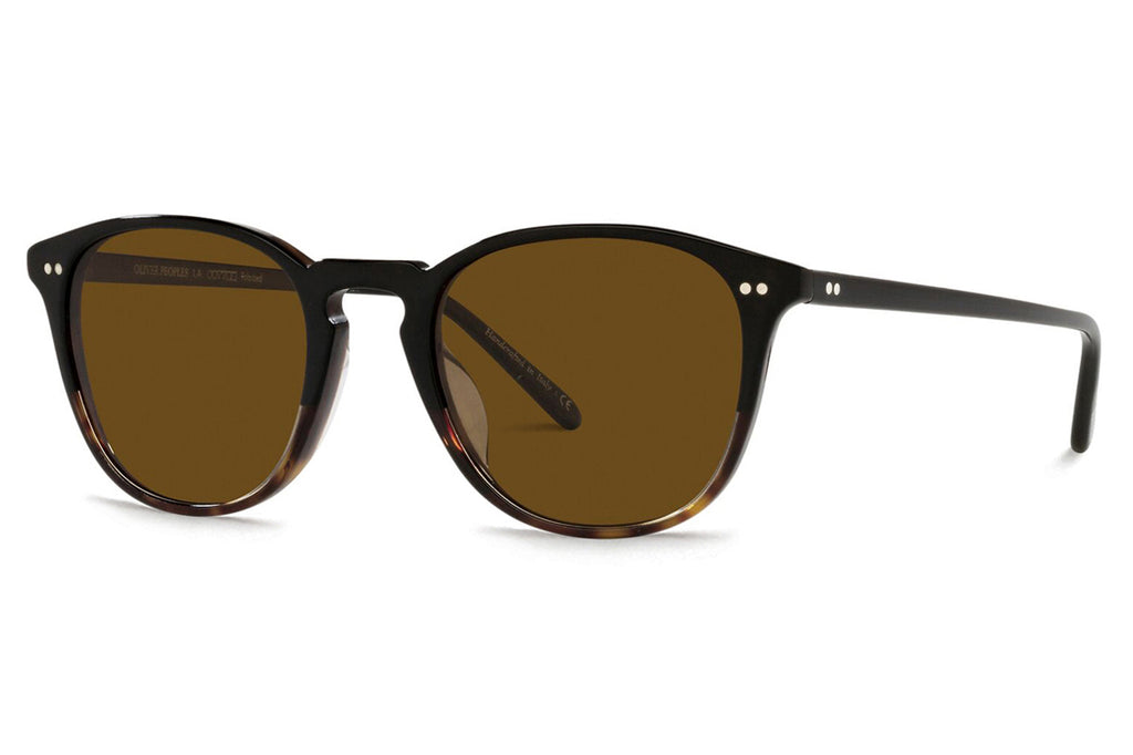 Oliver Peoples - Foreman L.A (OV5414SU) Sunglasses Black/362 Gradient with Brown Polar Lenses