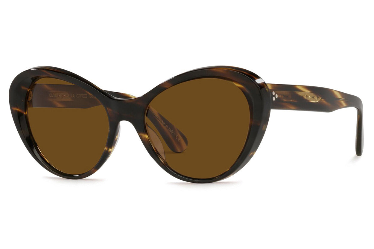 Chanel Black /Brown 5416 Cat-Eye Sunglasses Chanel