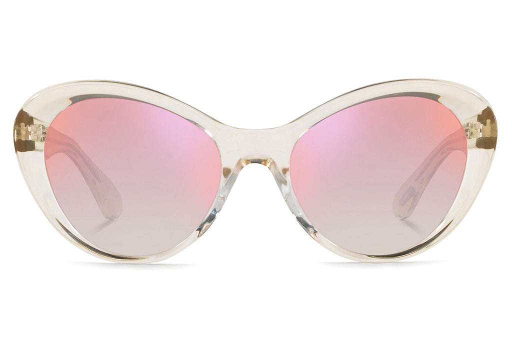 Oliver Peoples - Zarene (OV5420SU) Sunglasses Pale Citrine with Soft Pink Lenses
