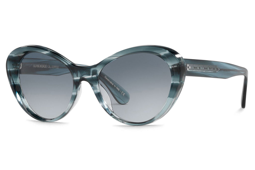 Oliver Peoples - Zarene (OV5420SU) Sunglasses Washed Lapis with Soft Teal Lenses