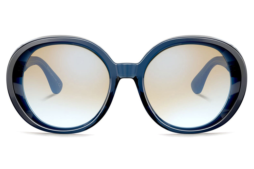 Oliver Peoples - Leidy (OV5426SU) Sunglasses Bright Navy with Yellow Gradient Mirror Lenses
