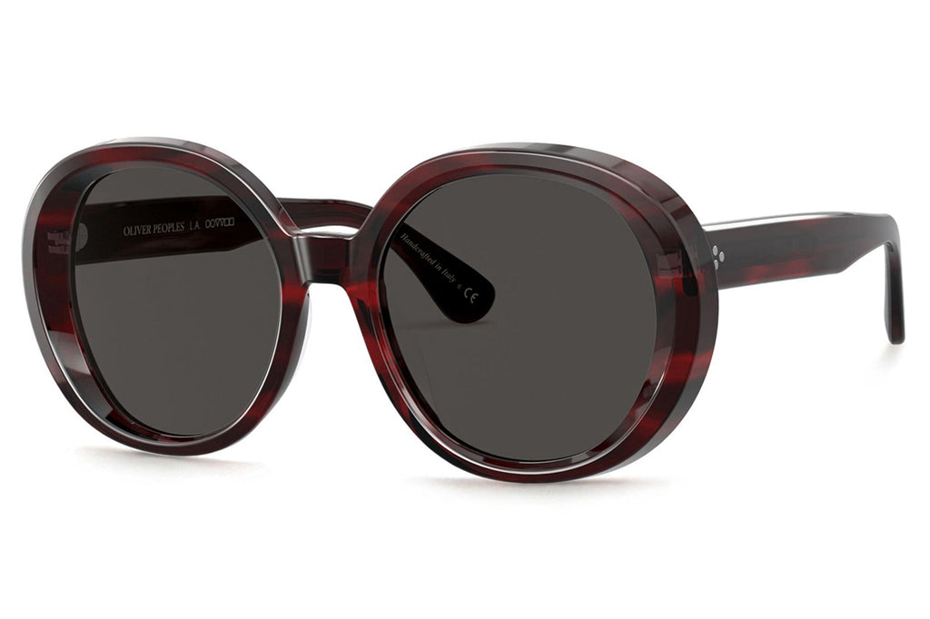Oliver Peoples - Leidy (OV5426SU) Sunglasses Bordeaux Bark with Grey Lenses