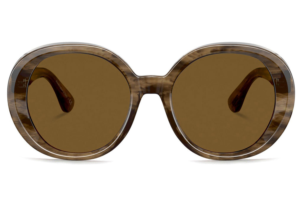 Oliver Peoples - Leidy (OV5426SU) Sunglasses Sepia Smoke with Brown Polar Lenses
