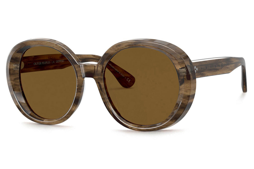 Oliver Peoples - Leidy (OV5426SU) Sunglasses Sepia Smoke with Brown Polar Lenses