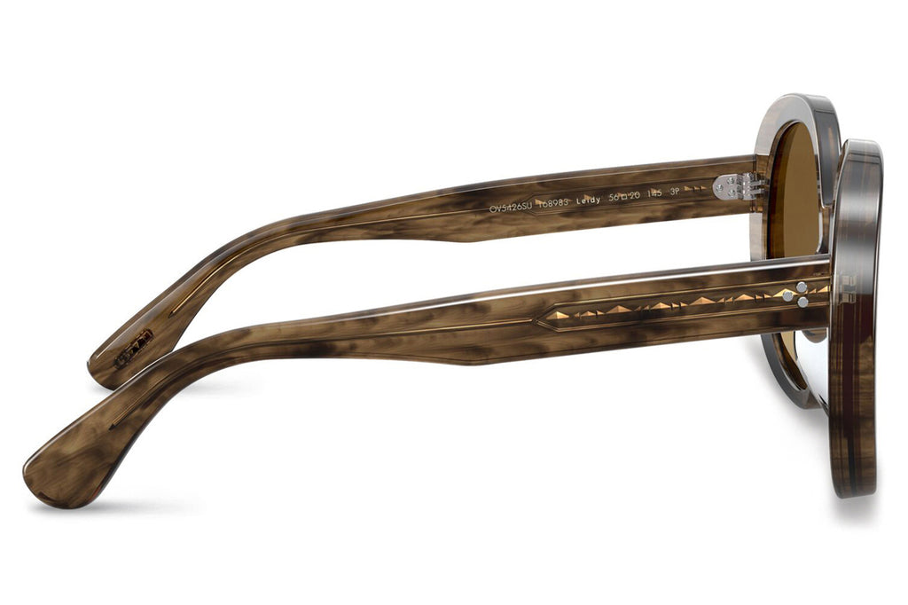 Oliver Peoples - Leidy (OV5426SU) Sunglasses Sepia Smoke with Brown Polar Lenses