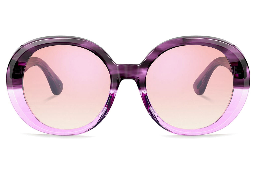 Oliver Peoples - Leidy (OV5426SU) Sunglasses Jacaranda Gradient with Soft Pink Gradient Mirror Lenses