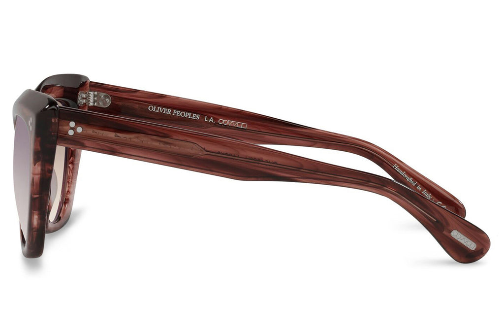 Oliver Peoples - Laiya (OV5452SU) Sunglasses Merlot Smoke - Soft Tan Gradient Mirror
