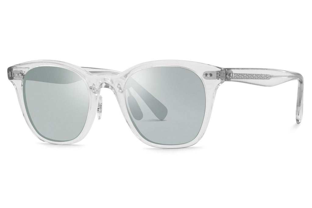 Oliver Peoples - Cayson Low Bridge Fit (OV5464F) Sunglasses Crystal with Silver Lenses