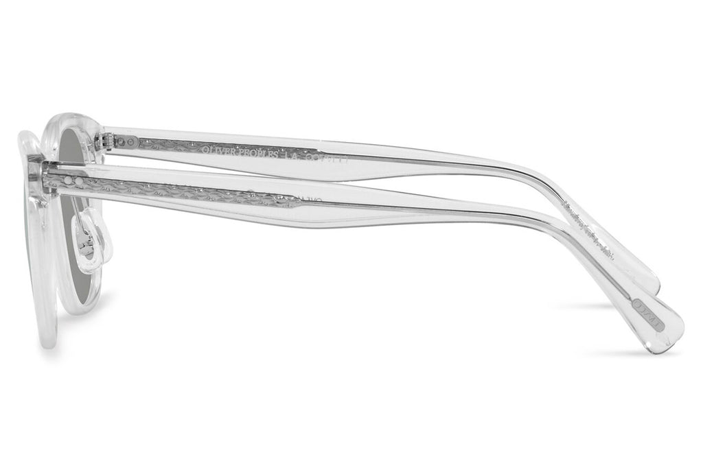 Oliver Peoples - Cayson Low Bridge Fit (OV5464F) Sunglasses Crystal with Silver Lenses