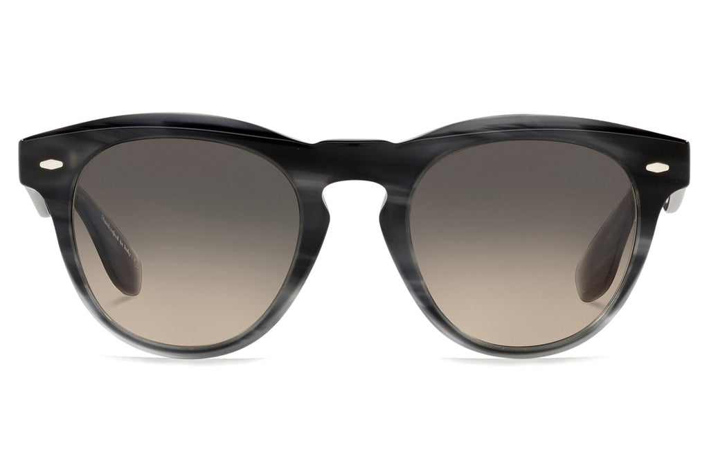 Oliver Peoples - Nino (OV5473SU) Sunglasses Charcoal Tortoise with Clear Gradient Grey Lenses
