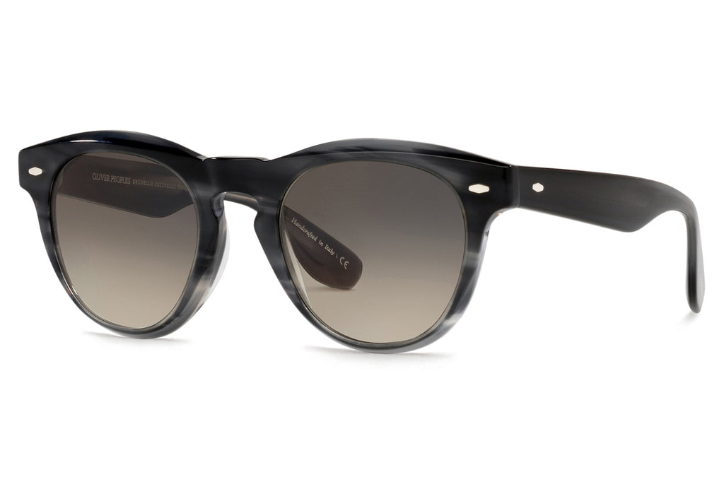 Oliver Peoples - Nino (OV5473SU) Sunglasses Charcoal Tortoise with Clear Gradient Grey Lenses