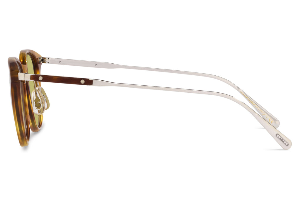 Oliver Peoples - Gerardo (OV5482S) Sunglasses Vintage LBR/Brushed Silver with Green Photochromic