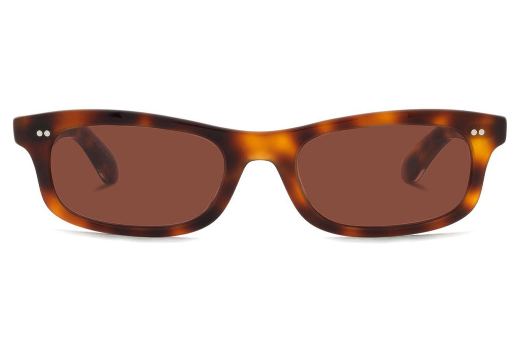 Oliver Peoples - Fai (OV5484SU) Sunglasses Dark Mahogany with Burgundy Lenses