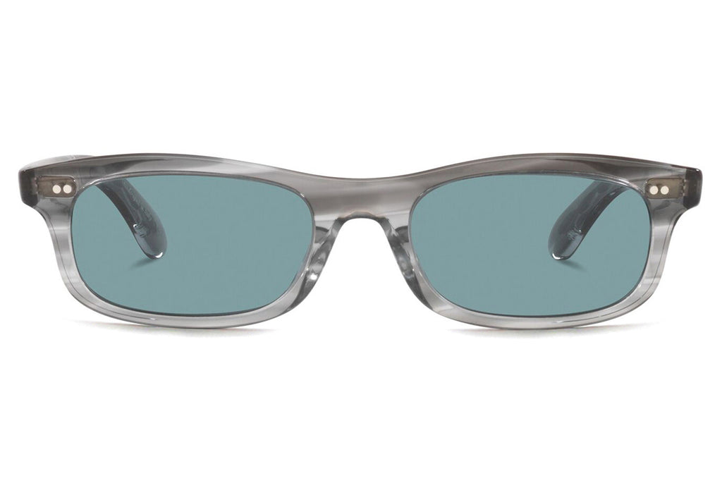 Oliver Peoples - Fai (OV5484SU) Sunglasses Grey Texture with Teal Polar Lenses