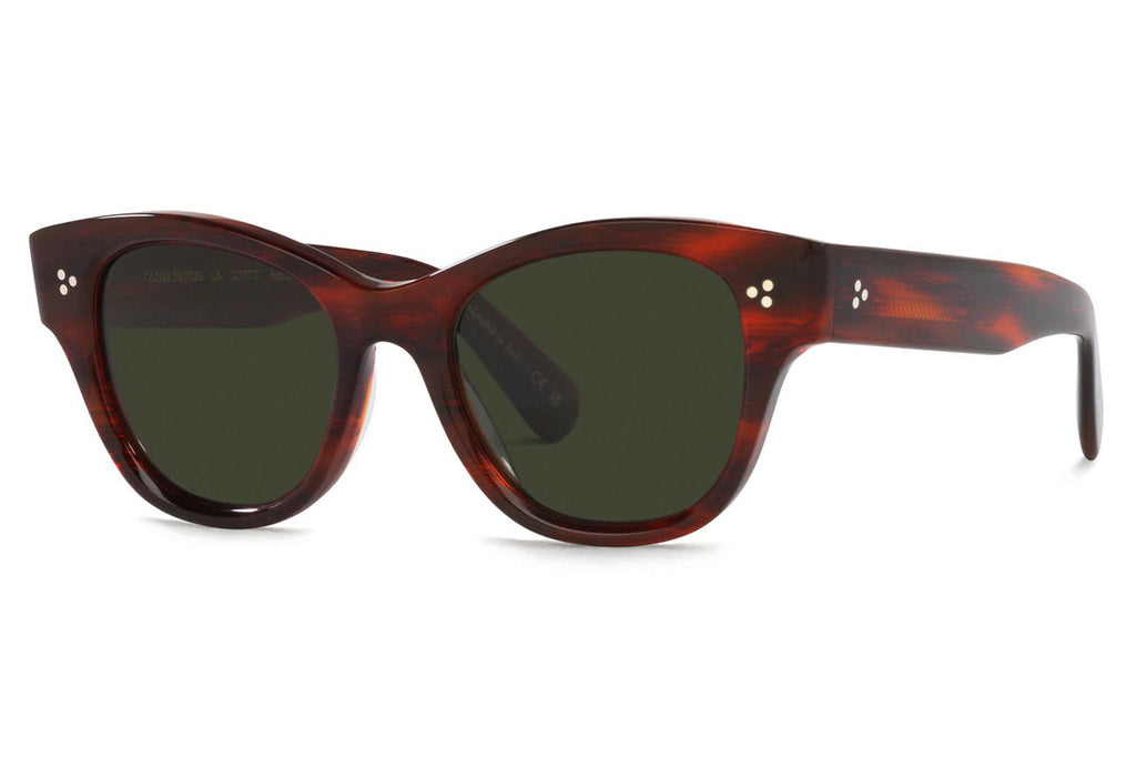 Oliver Peoples - Eadie (OV5490SU) Sunglasses Vintage Red Tortoise with G-15 Polar Lenses