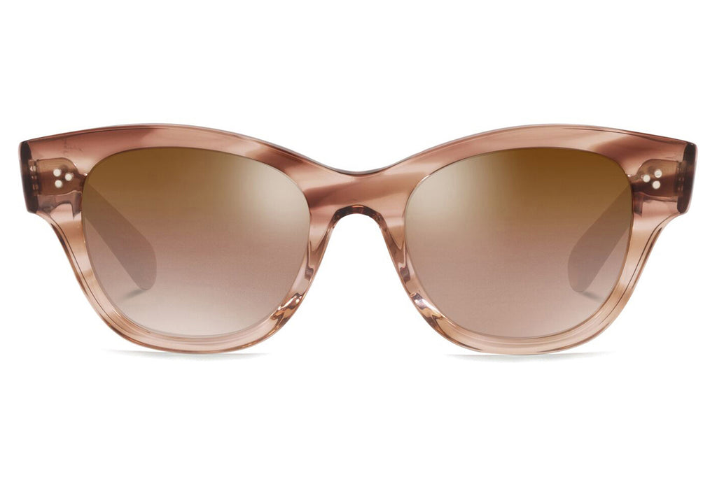 Oliver Peoples - Eadie (OV5490SU) Sunglasses Washed Sunstone with Rose Quartz Gradient Mirror Lenses