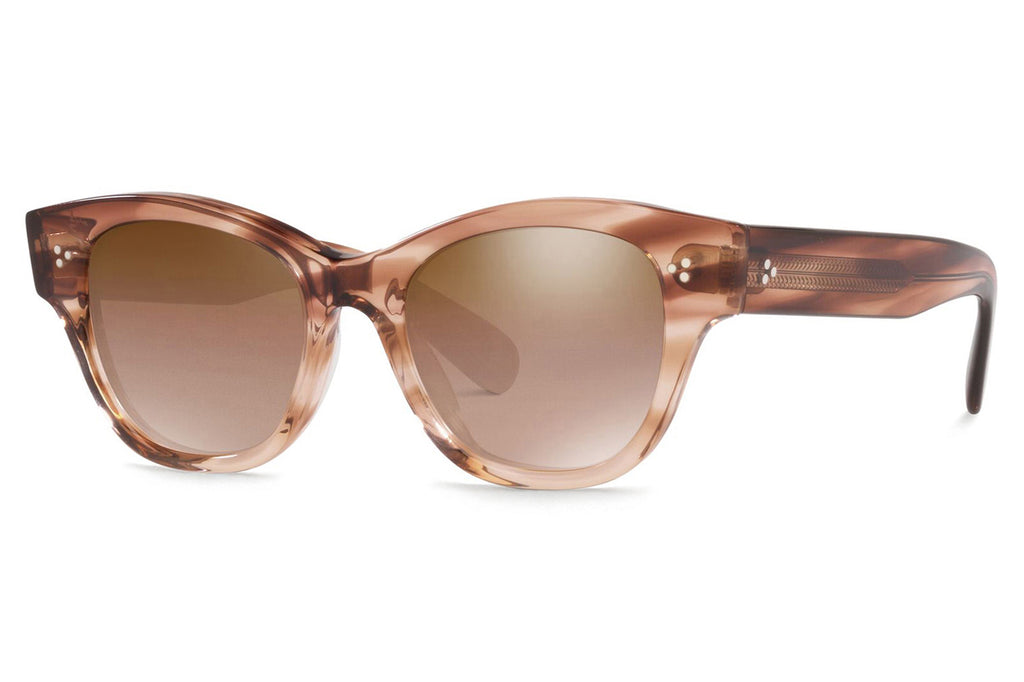 Oliver Peoples - Eadie (OV5490SU) Sunglasses Washed Sunstone with Rose Quartz Gradient Mirror Lenses