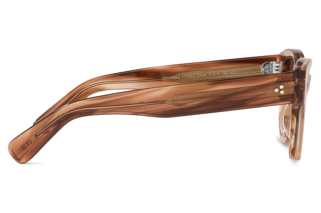 Oliver Peoples - Eadie (OV5490SU) Sunglasses Washed Sunstone with Rose Quartz Gradient Mirror Lenses