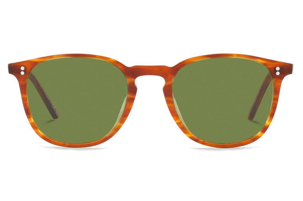 Oliver Peoples - Finley 1993 (OV5491SU) Sunglasses Sugi Tortoise with Green C Lenses