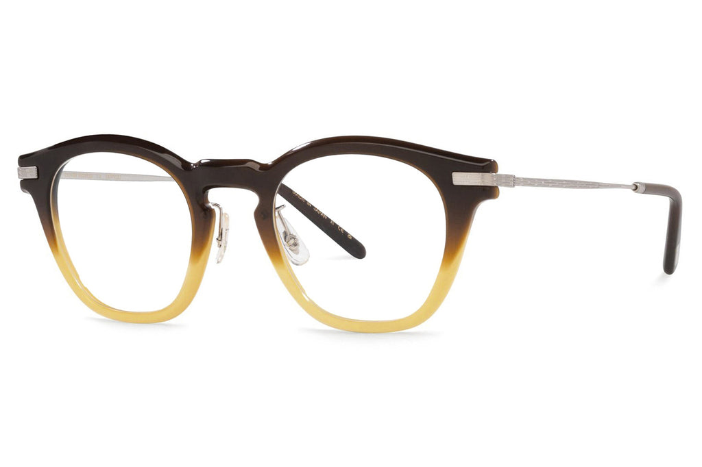 Oliver Peoples - Len (OV5496) Eyeglasses Whisky Gradient/Brushed Silver